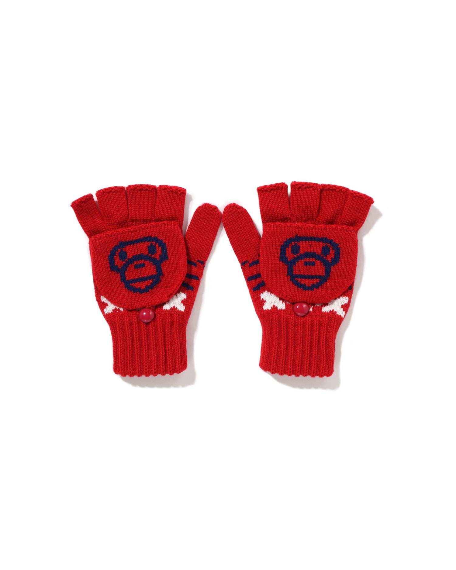 Baby Milo Nordic Knit Gloves by BAPE