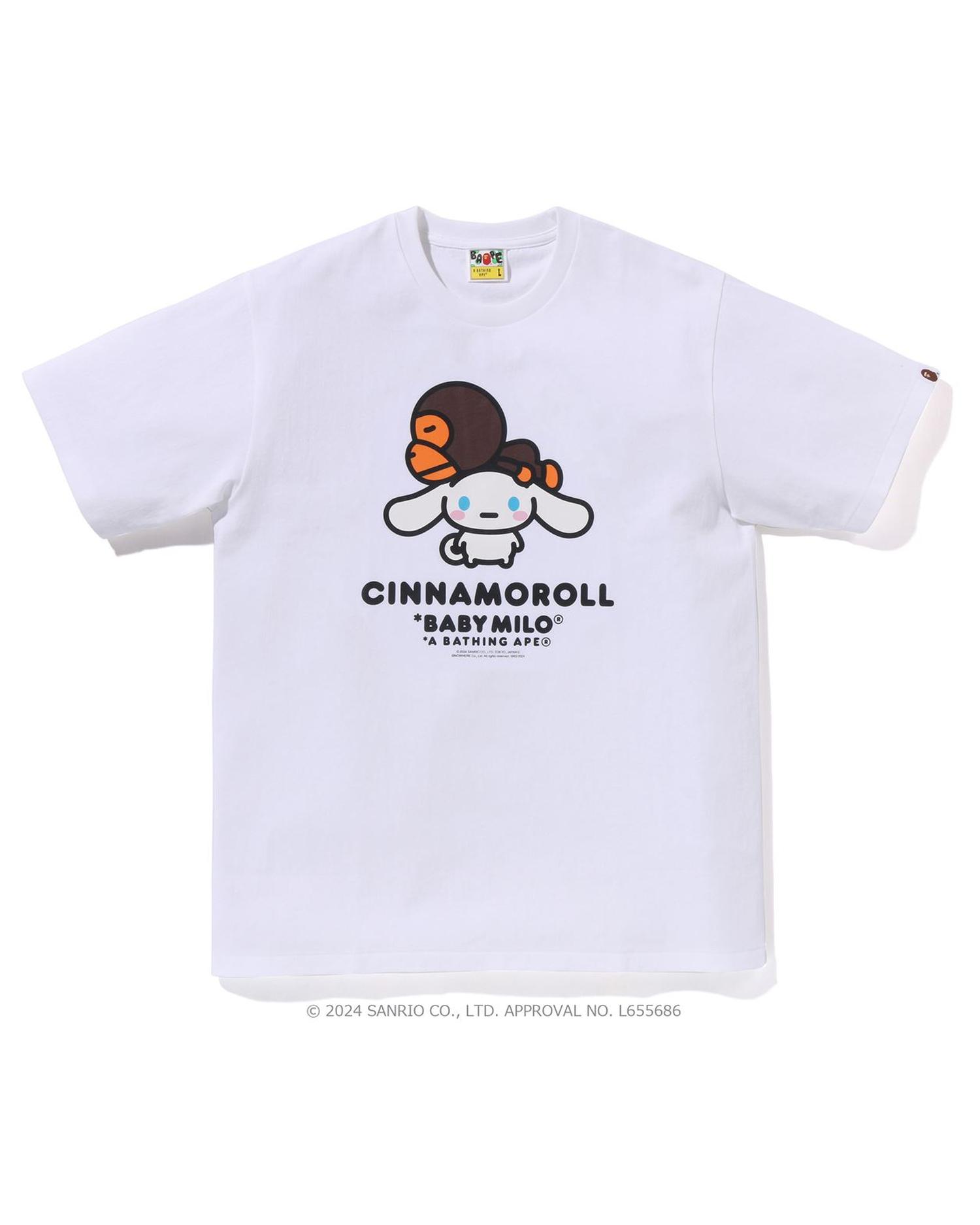 Baby Milo X Cinnamoroll - Tee by BAPE