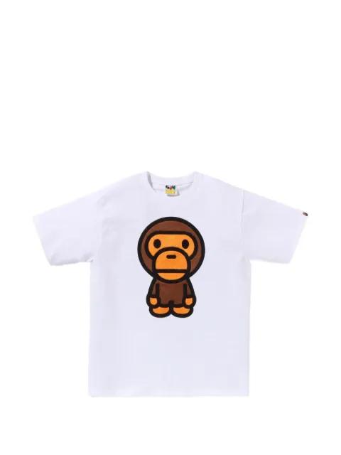 Baby Milo appliqué T-shirt by BAPE