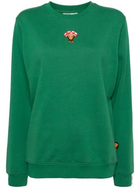 Baby Milo crew neck sweatshirt by BAPE