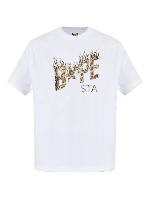Bape STA leopard-print T-shirt by BAPE