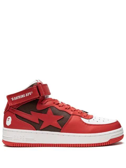Bape Sta Mi #2 M2 "Red" sneakers by BAPE
