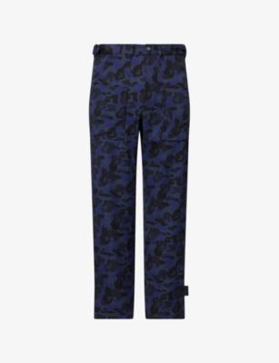 Bape X Kazuki Camo Woven Trousers by BAPE
