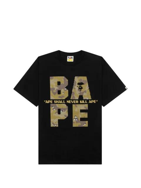 Bitmap logo T-shirt by BAPE