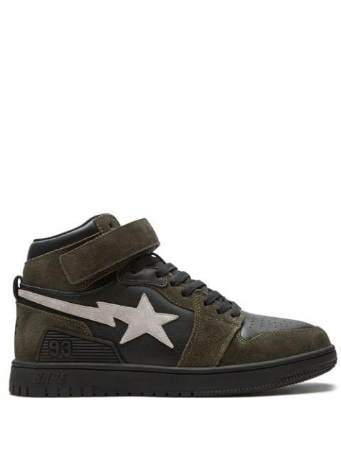 Block Sta Hi "Dark Grey" sneakers by BAPE