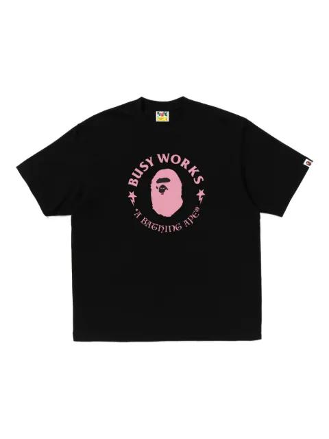 Busy Works ape head T-shirt by BAPE