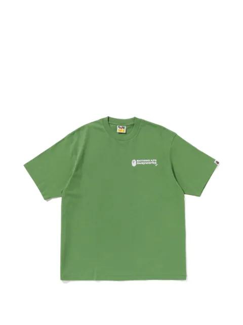 Busy Works logo-print T-shirt by BAPE