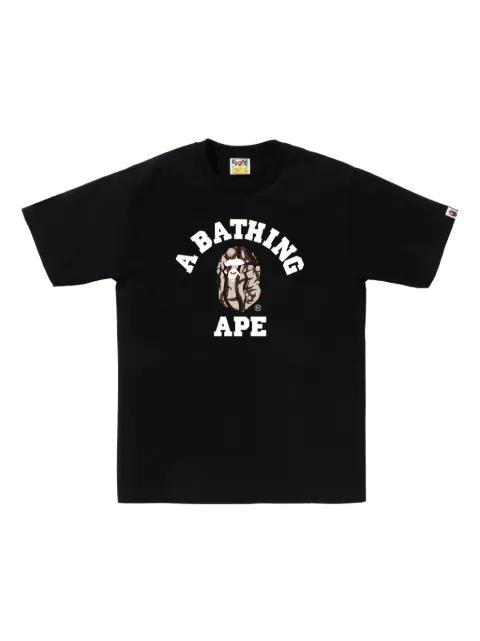 Camo College T-shirt by BAPE