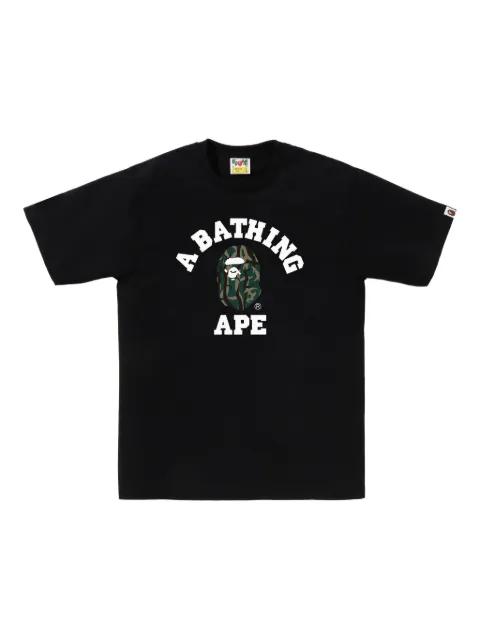 Camo College T-shirt by BAPE