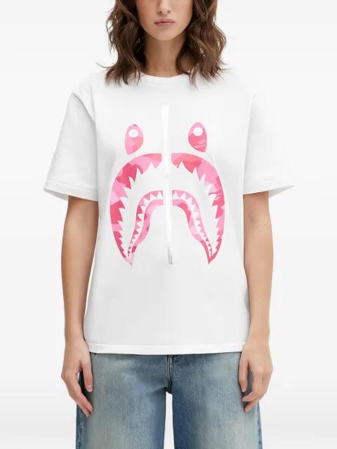 Camo Shark graphic T-shirt by BAPE
