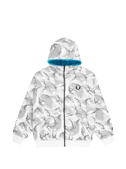 Camo reversible hoodie by BAPE