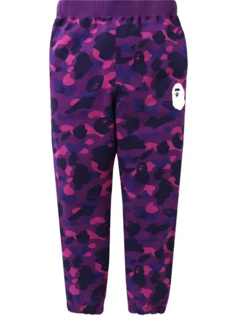 Camo track pants by BAPE