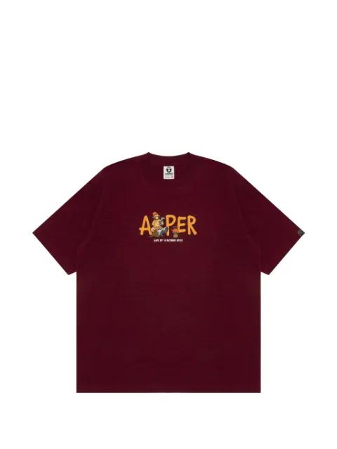 Camping AAPER 1 crew-neck T-shirt by BAPE