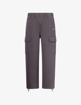 Cargo Patch-Pocket Cotton Jogging Bottoms by BAPE