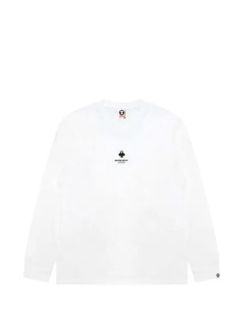 Clover Moonface long-sleeves T-shirt by BAPE