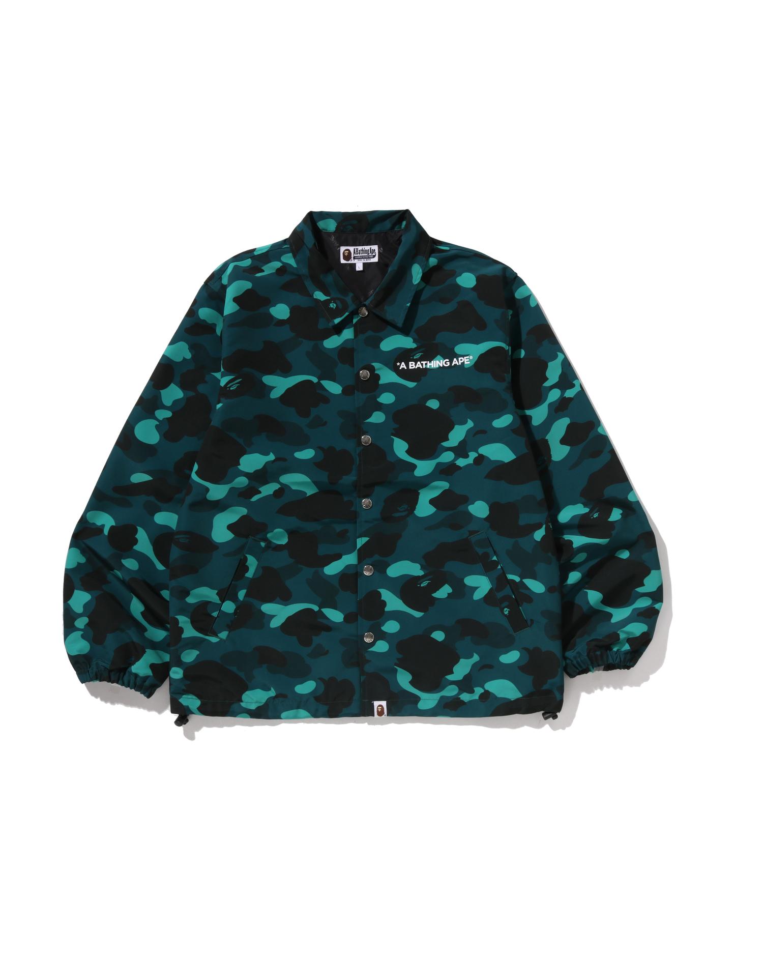 Color Camo Coach Jacket by BAPE