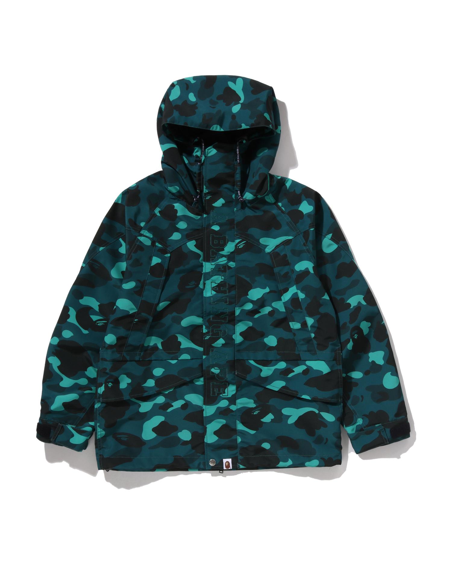 Color Camo Snowboard Jacket by BAPE
