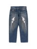 Color Stone crystal-embellished jeans by BAPE Color Stone crystal-embellished jeans by BAPE