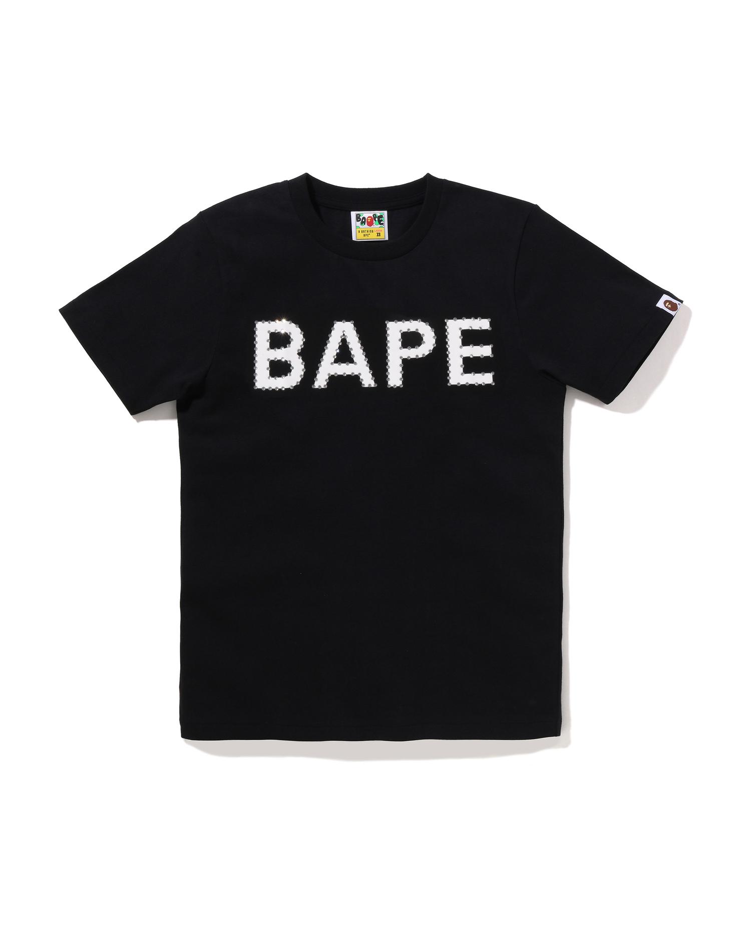 Crystal Stone BAPE Logo Tee by BAPE