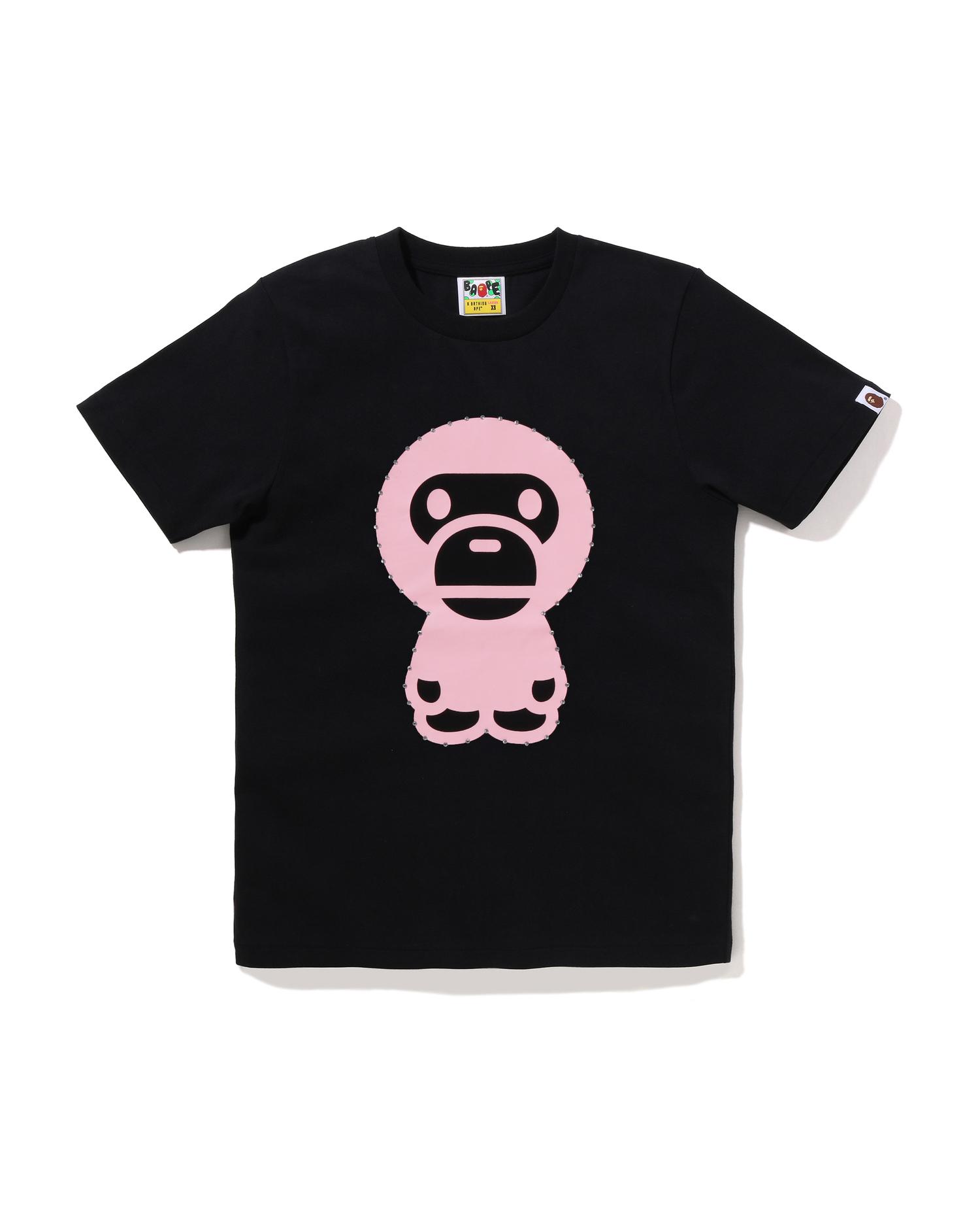 Crystal Stone Big Baby Milo Tee by BAPE
