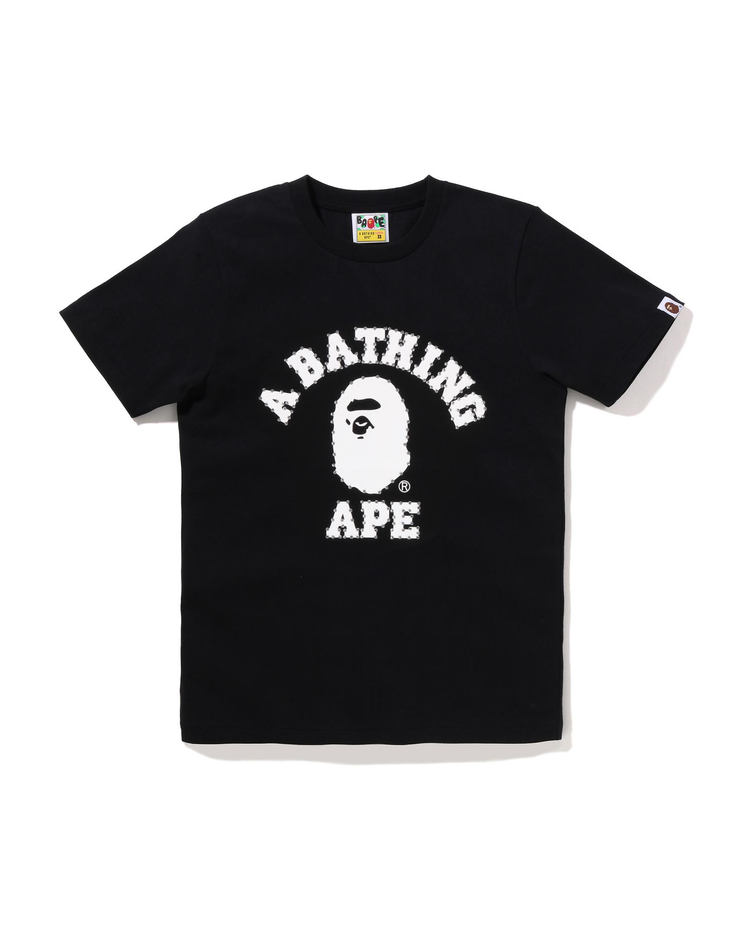 Crystal Stone College Tee by BAPE