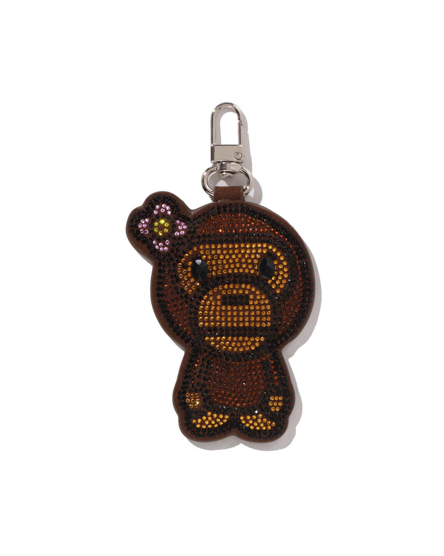 Crystalstone Baby Lisa Mirror Keychain by BAPE