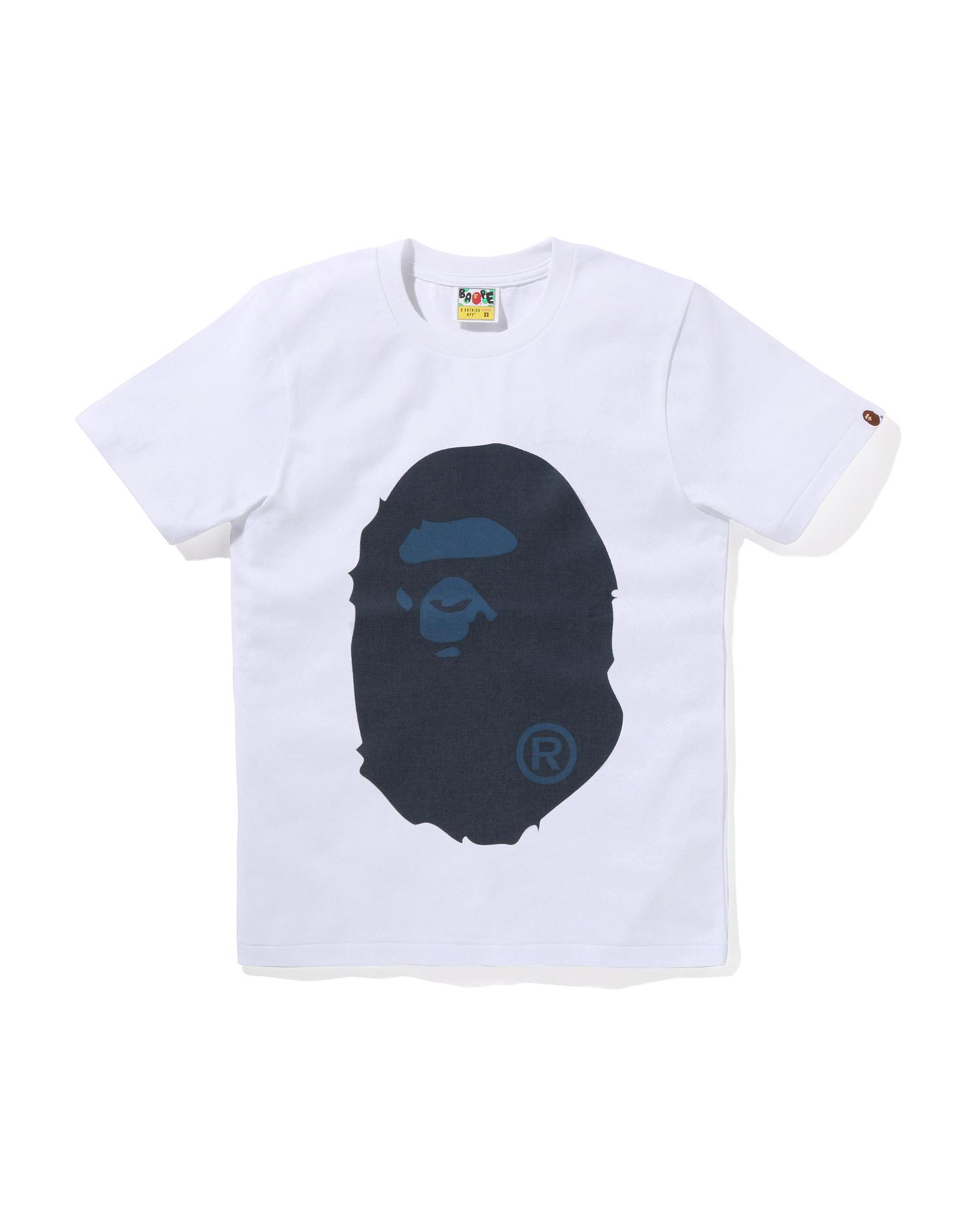 Denim Big Ape Head Tee by BAPE