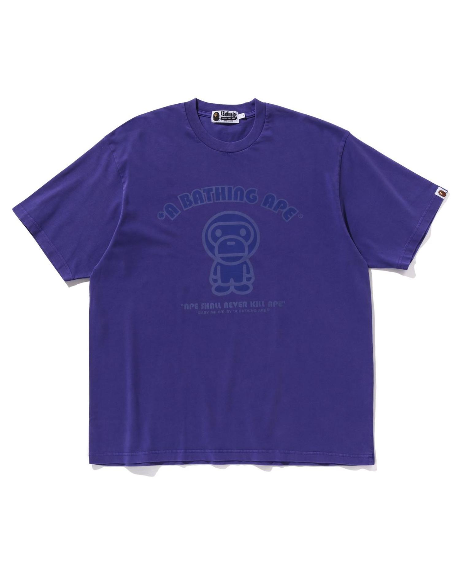 Garment Dye Baby Milo Relaxed Fit Tee by BAPE