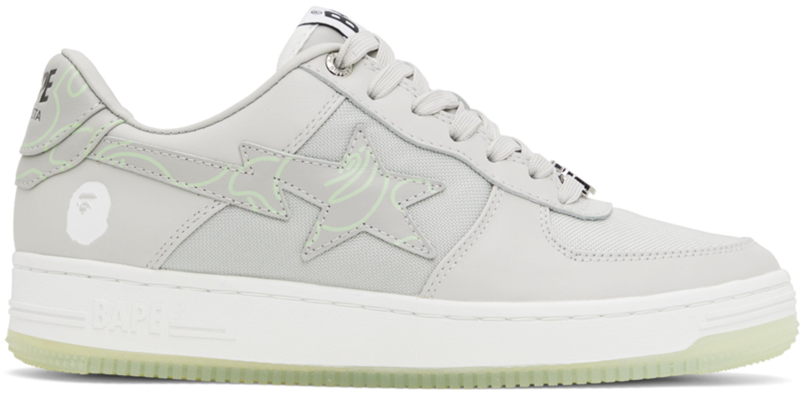 Gray Bape Sta Sneakers by BAPE
