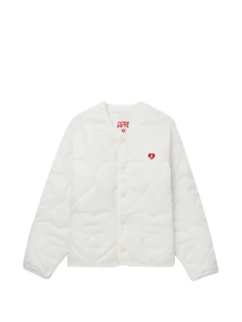 Heart Quilted jacket by BAPE