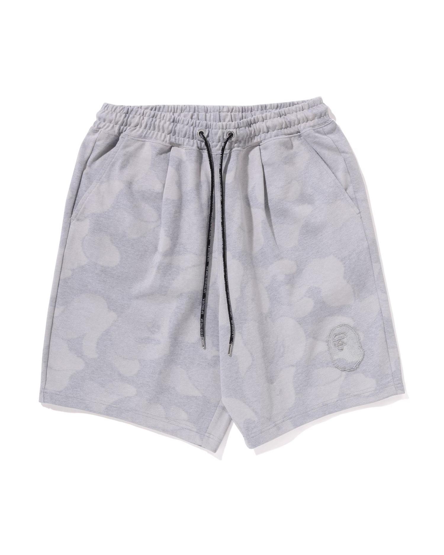 Ink Camo Ape Head Patch Sweat Shorts by BAPE