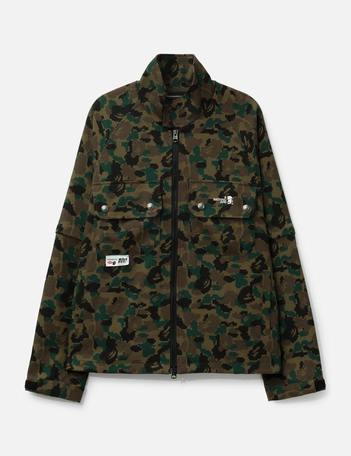 Kazuki Kuraishi Pixelate Camo Detachable Zip Jacket by BAPE