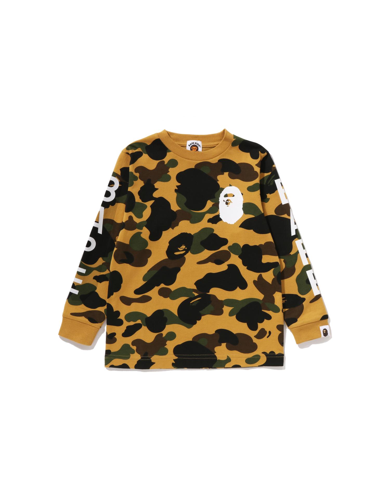 Kids 1st Camo Ls Tee by BAPE
