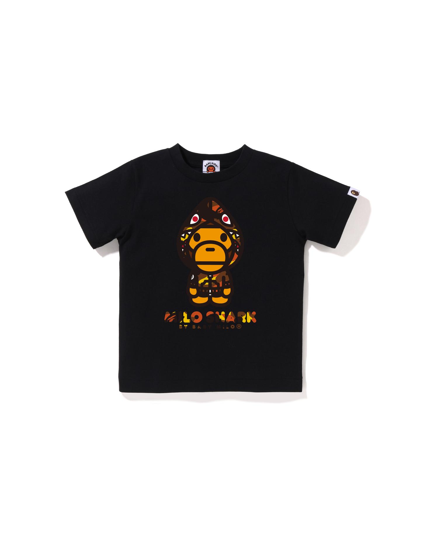 Kids 1st Camo Milo Shark Fzh Tee by BAPE