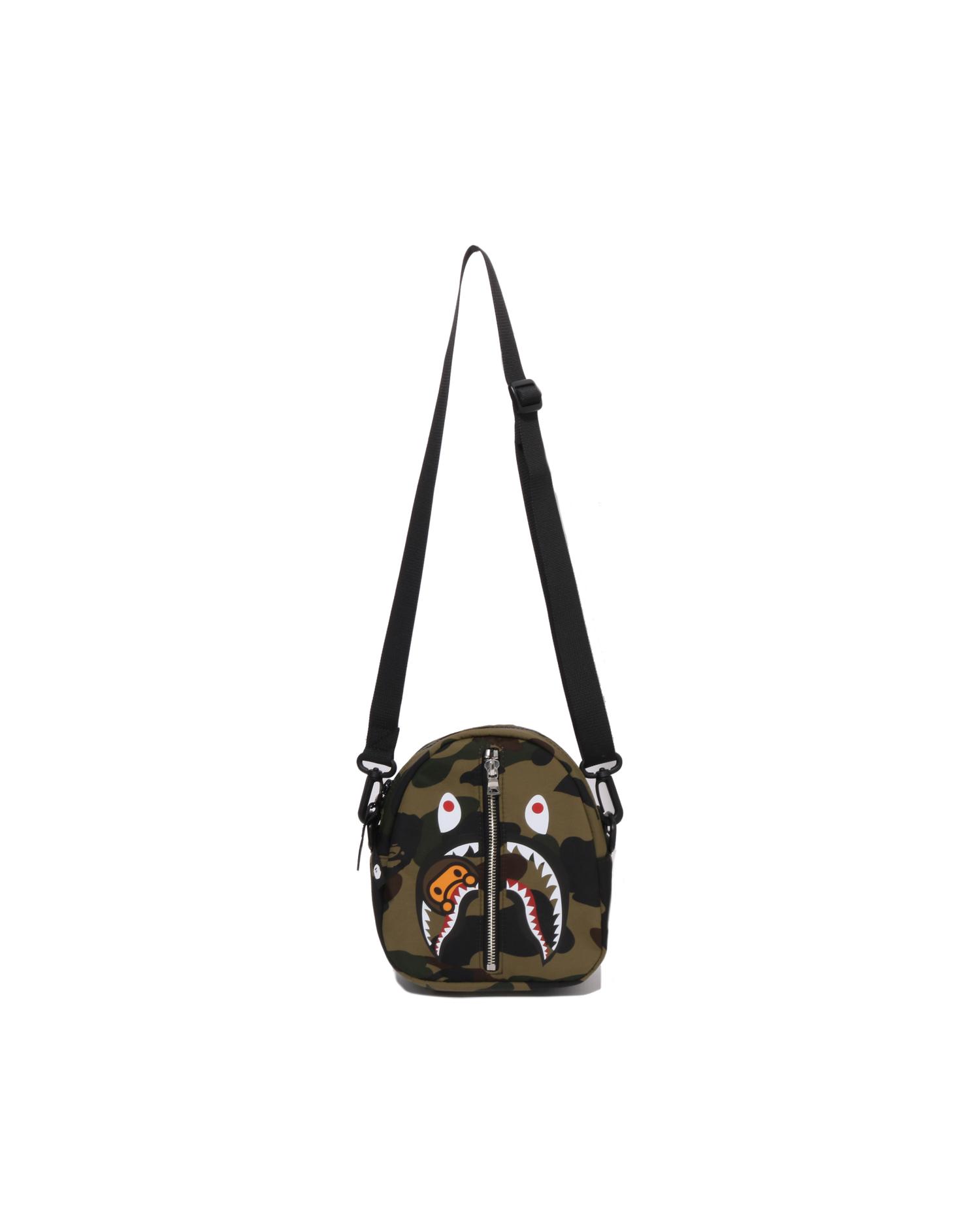 Kids 1st Camo Milo Shark Mini Shoulder Bag by BAPE