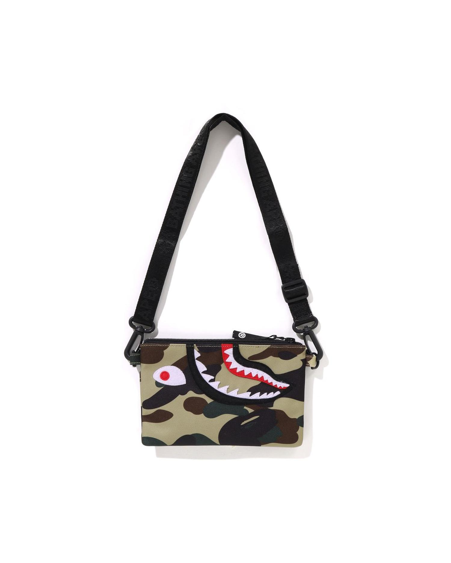 Kids 1st Camo Shark Mini Shoulder Bag by BAPE