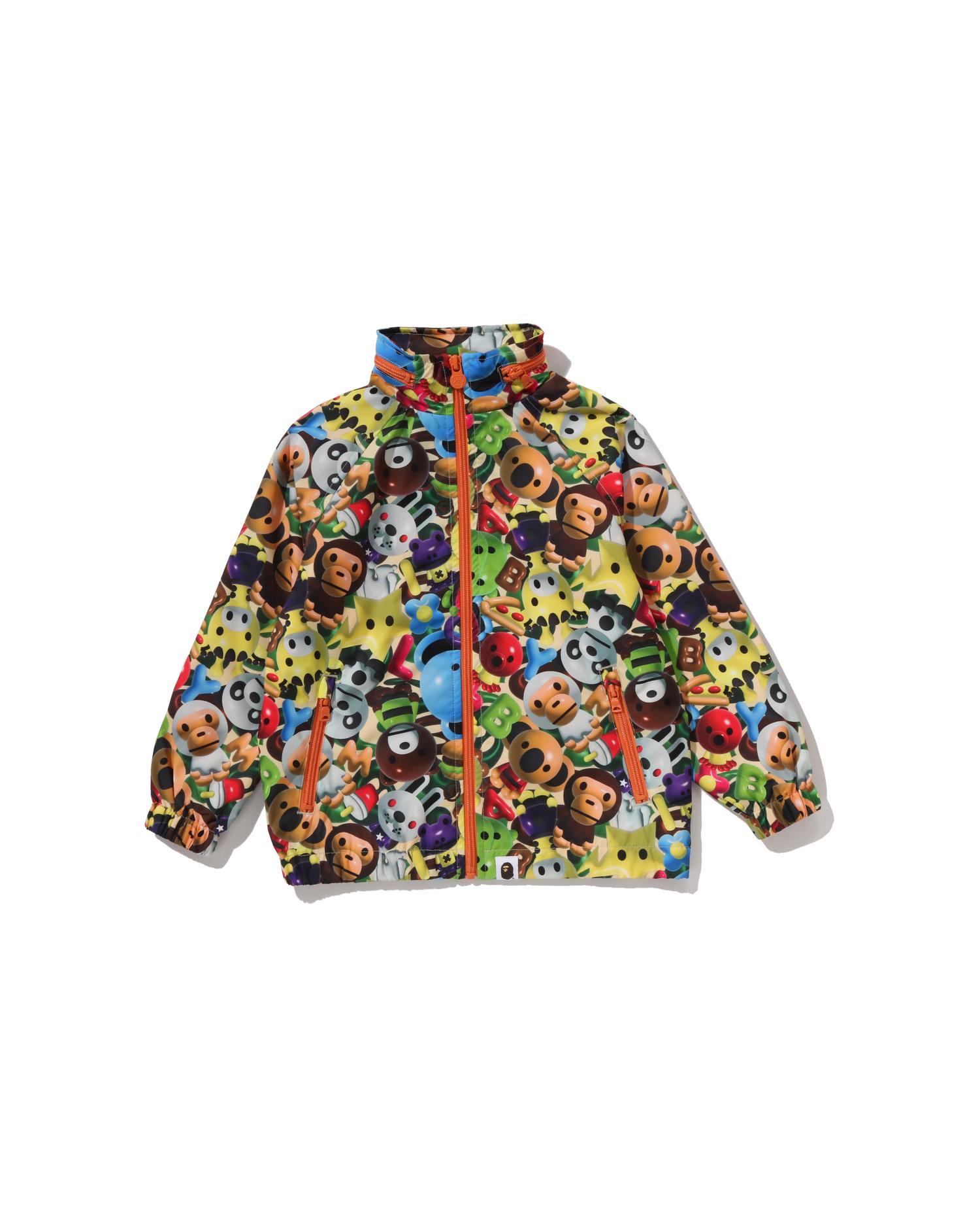 Kids 3D Milo All Friends Light Jacket by BAPE