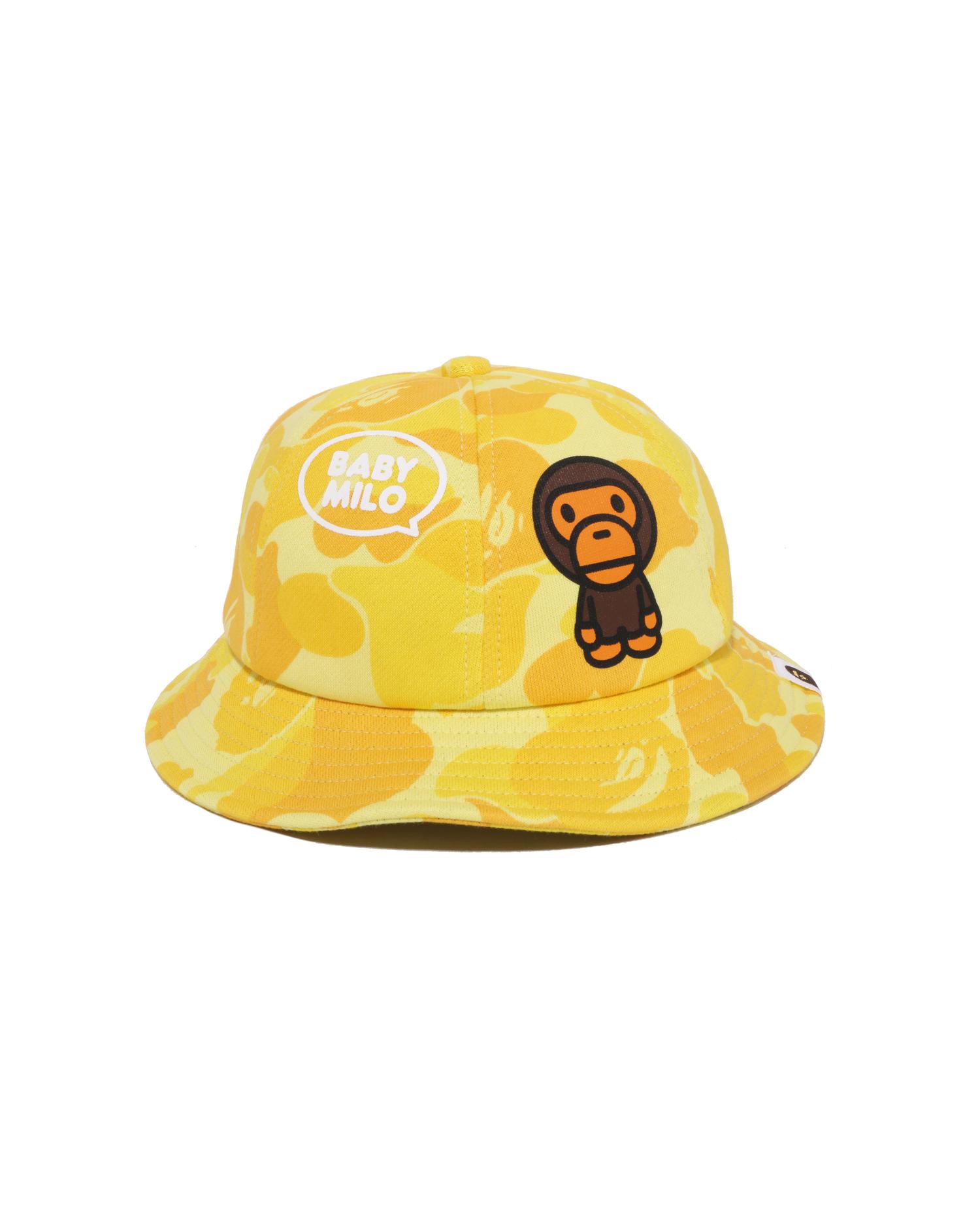 Kids Abc Camo Baby Milo Hat by BAPE