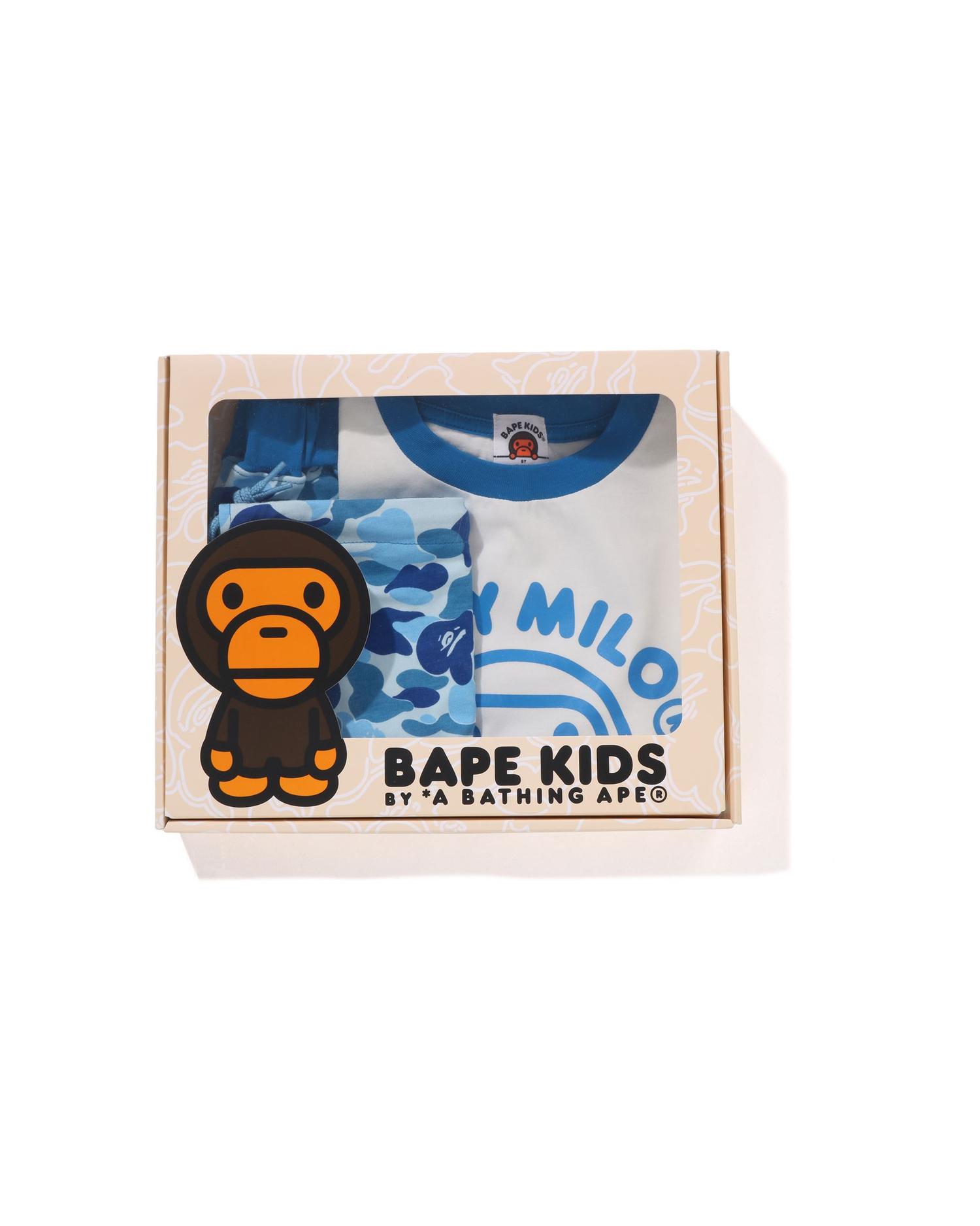 Kids Abc Camo Baby Milo Kids Gift Set by BAPE