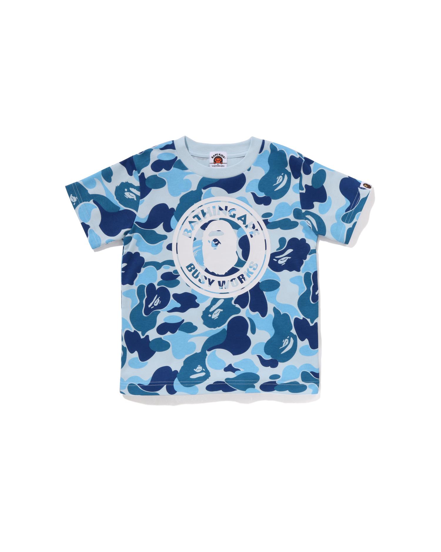 Kids Abc Camo Busy Works Tee by BAPE