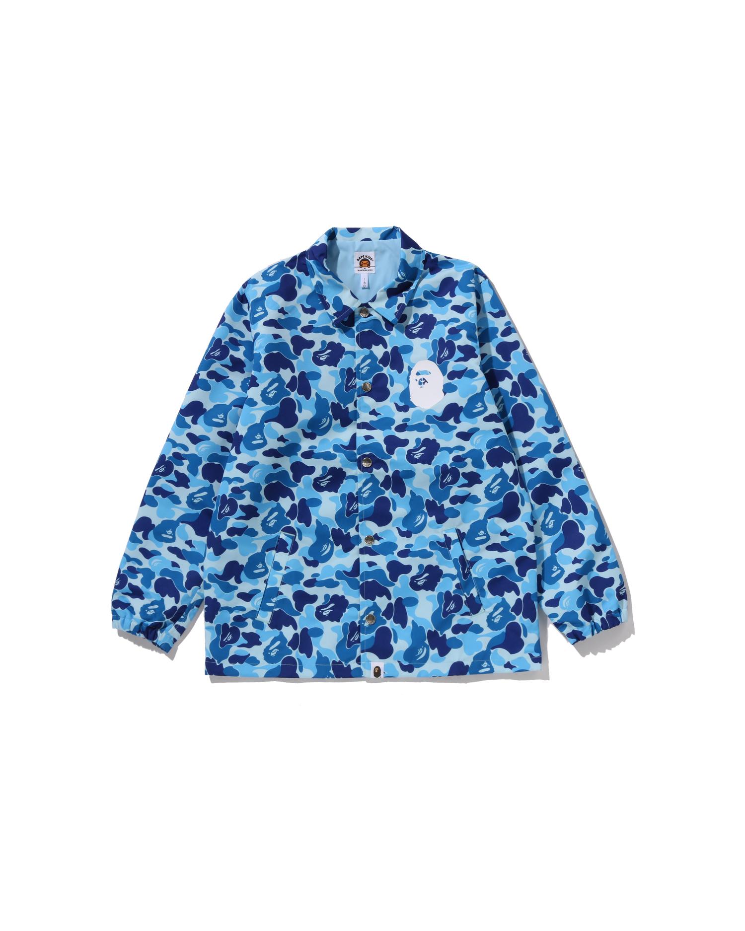 Kids Abc Camo College Coach Jacket Jr by BAPE