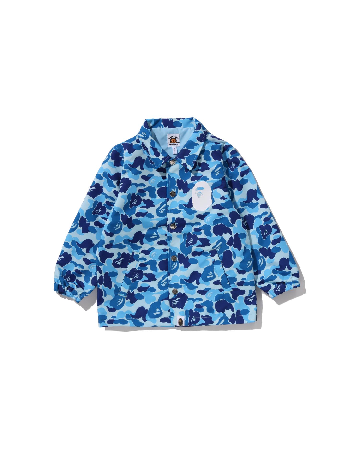 Kids Abc Camo College Coach Jacket by BAPE