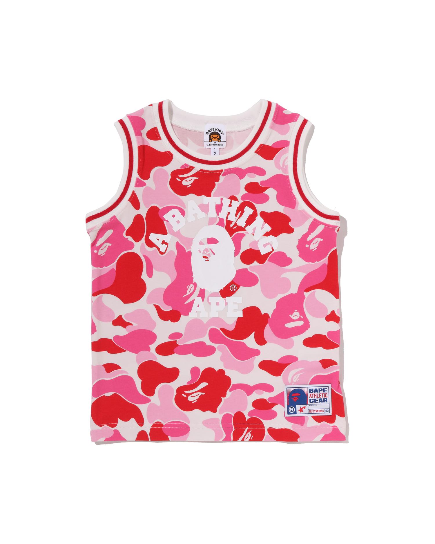 Kids Abc Camo College Tank Top by BAPE