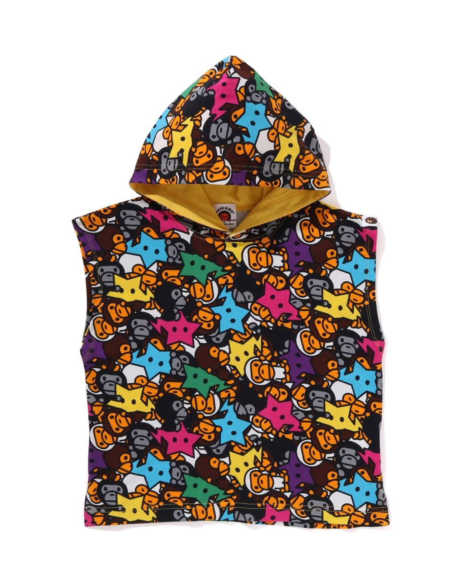 Kids All Baby Milo Sta S/S Pullover Hoodie by BAPE
