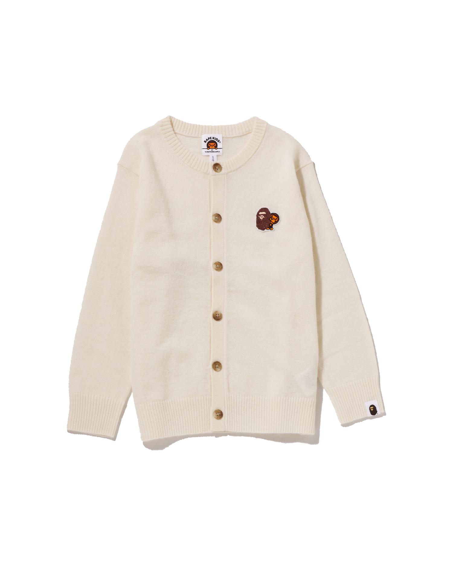 Kids Ape & Milo One Point Cardigan by BAPE