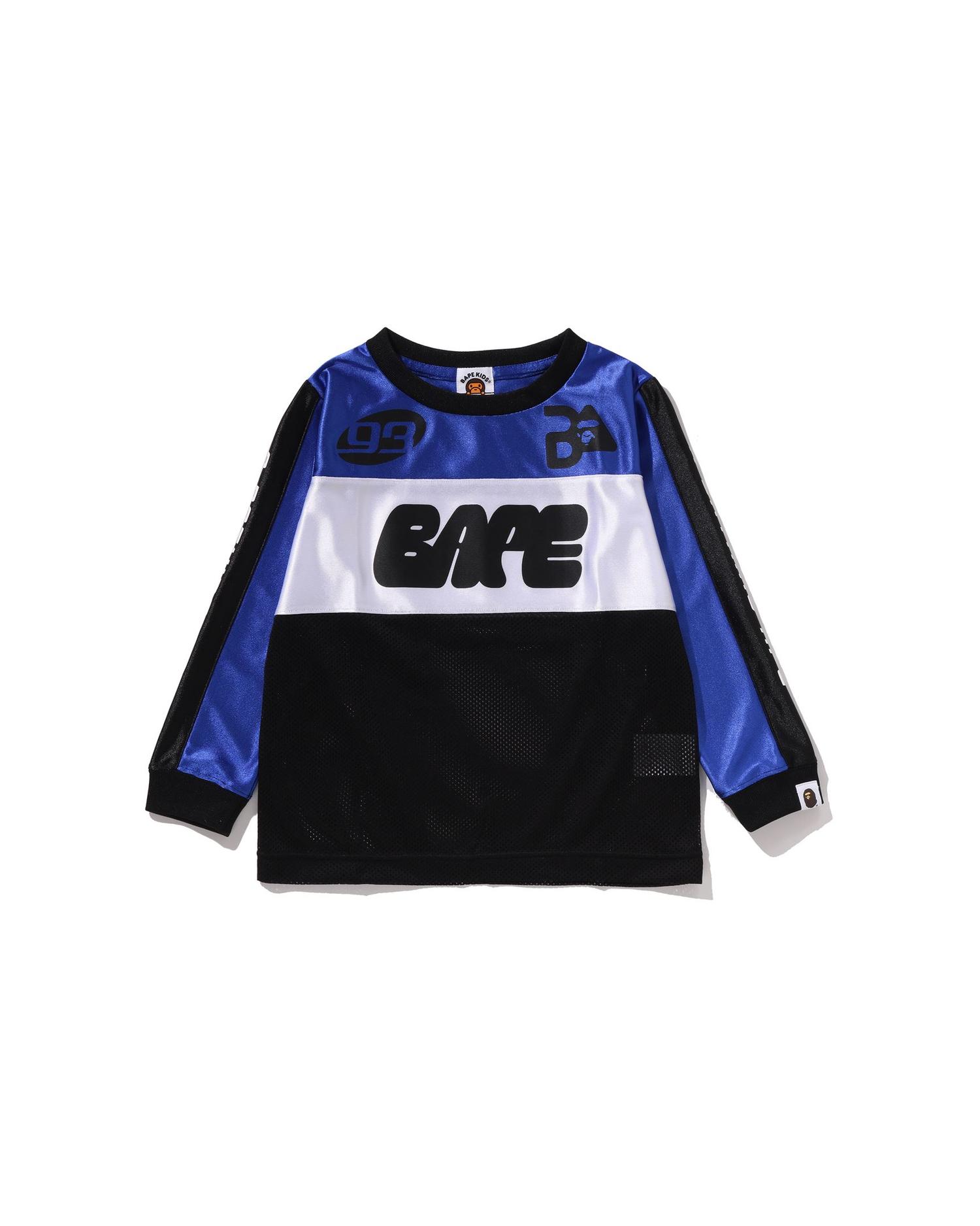 Kids BAPE Mesh Ls Tee by BAPE