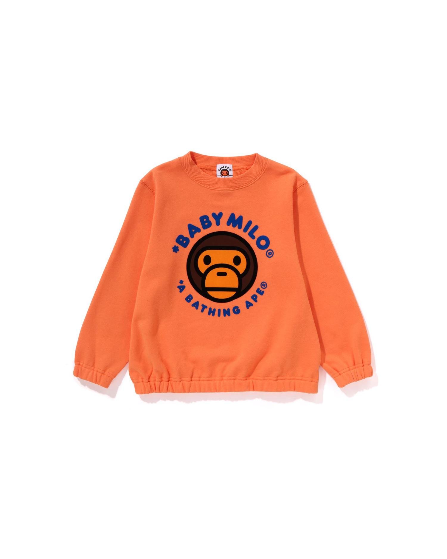 Kids Baby Milo Crewneck Sweatshirt by BAPE