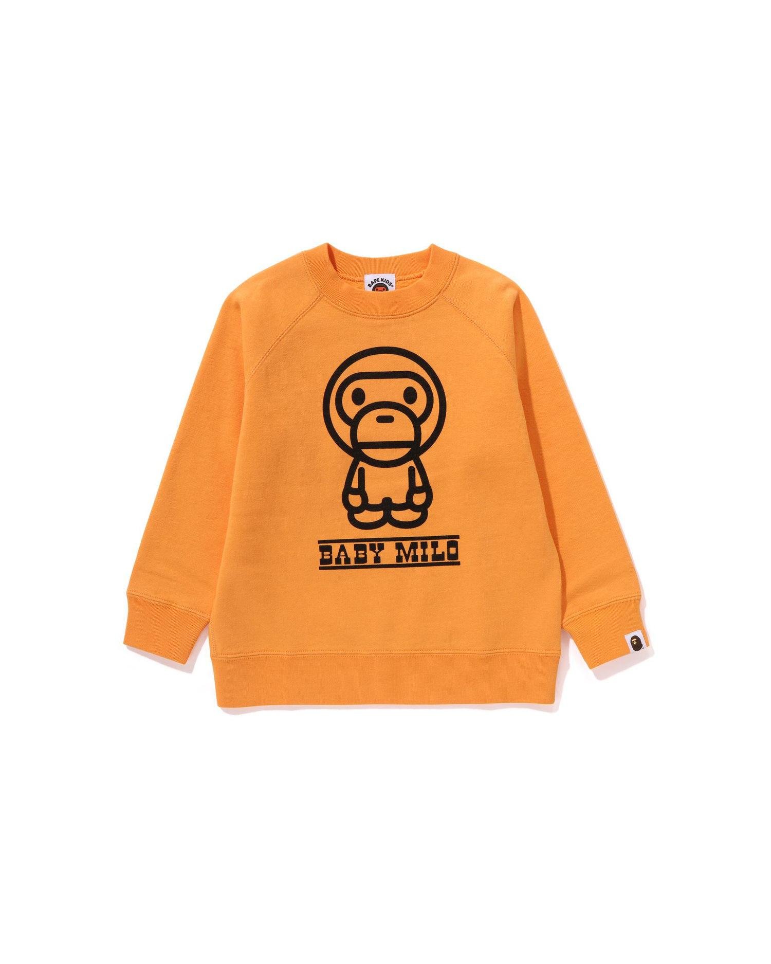 Kids Baby Milo Crewneck Sweatshirt by BAPE