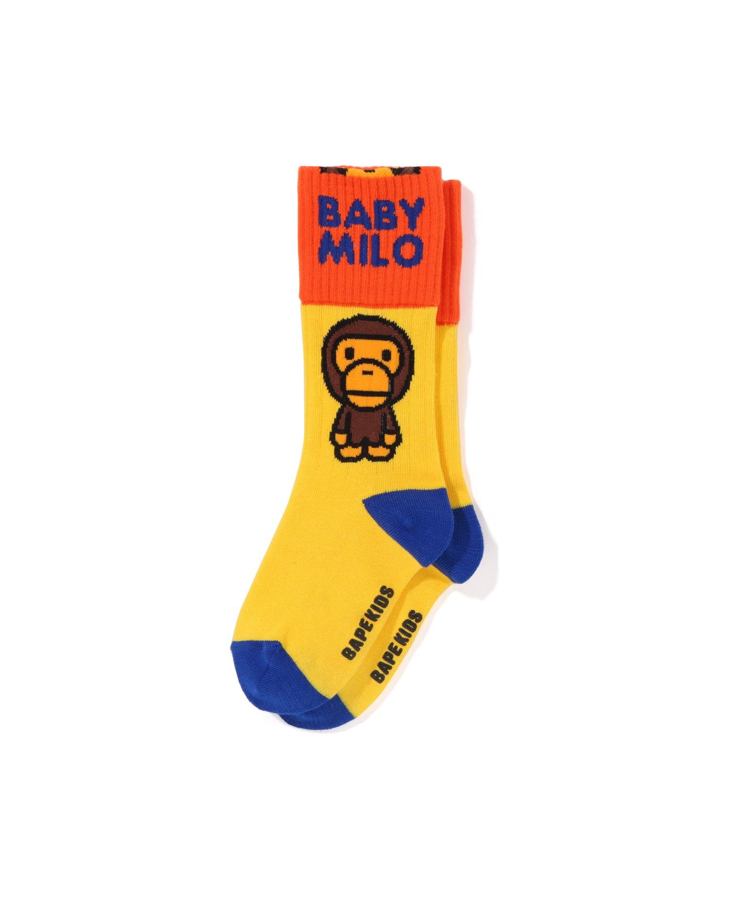 Kids Baby Milo Cuffs Socks by BAPE