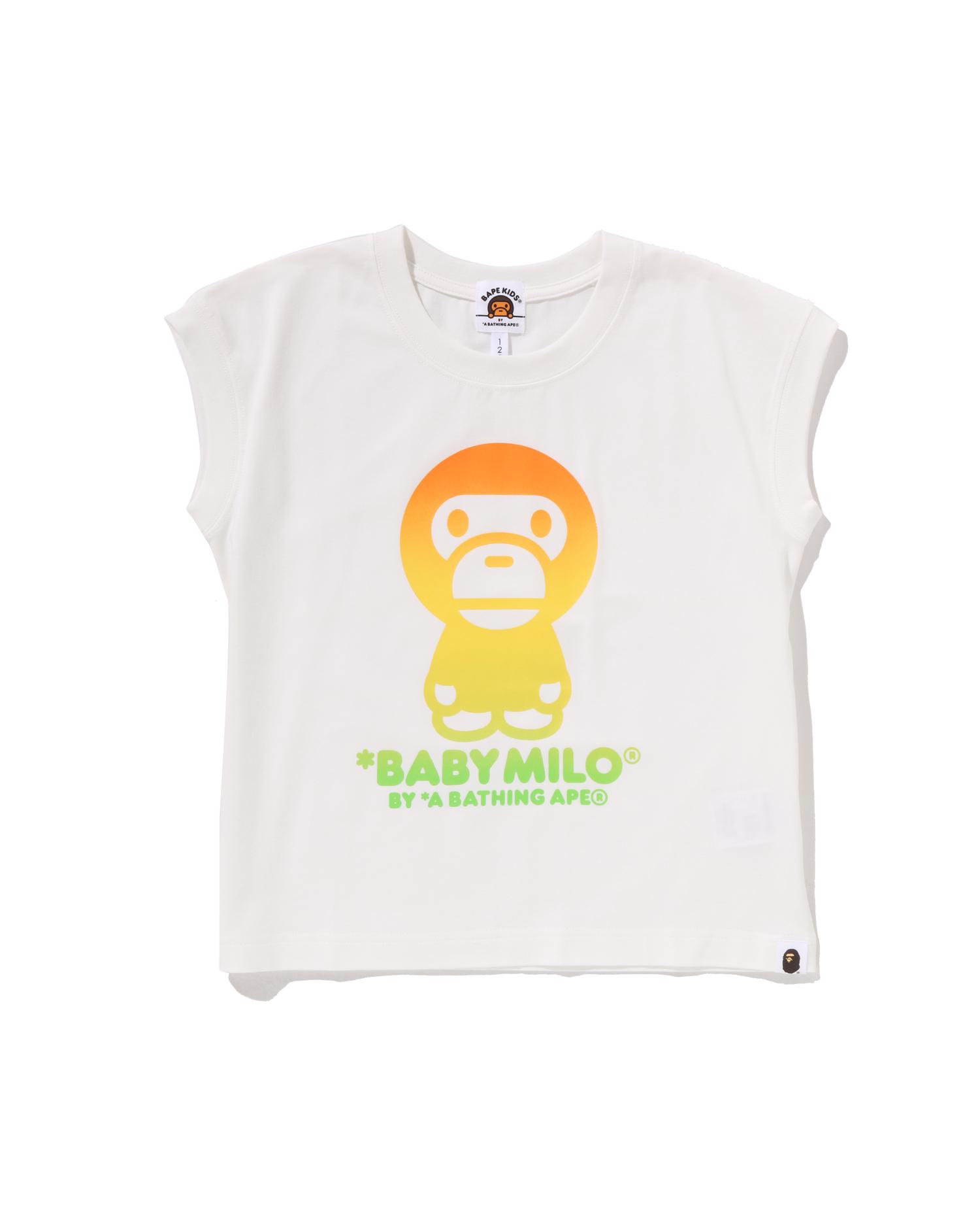 Kids Baby Milo Gradation Print Relaxed Fit Tank Top by BAPE